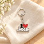 I Love Jesus Keychain