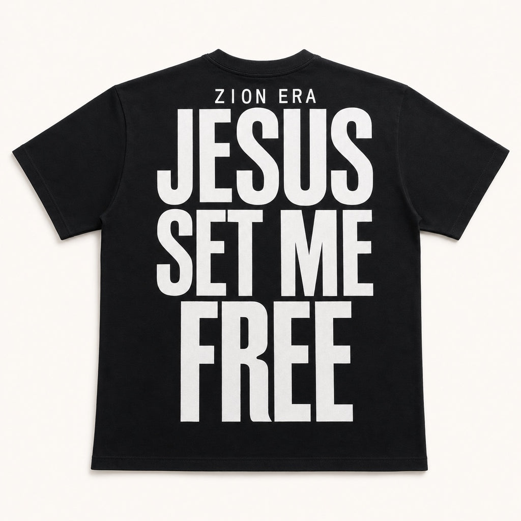 Jesus Set Me Free Oversized T-Shirt
