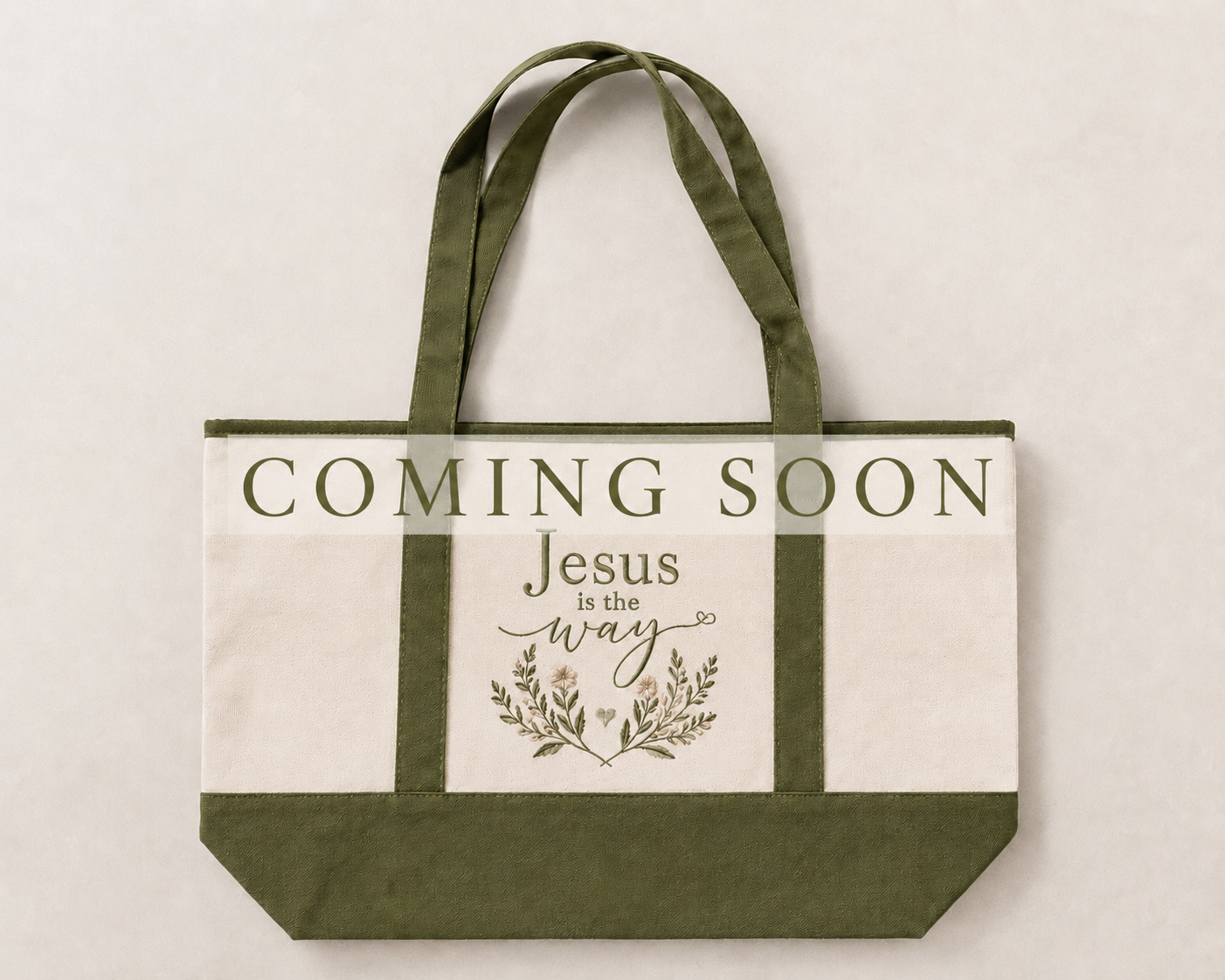 Jesus Is the Way™ Tote Bag