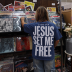 Jesus Set Me Free Oversized T-Shirt
