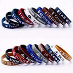 Christian Silicone Scripture Wristband | Faith Bracelet | Zion Era