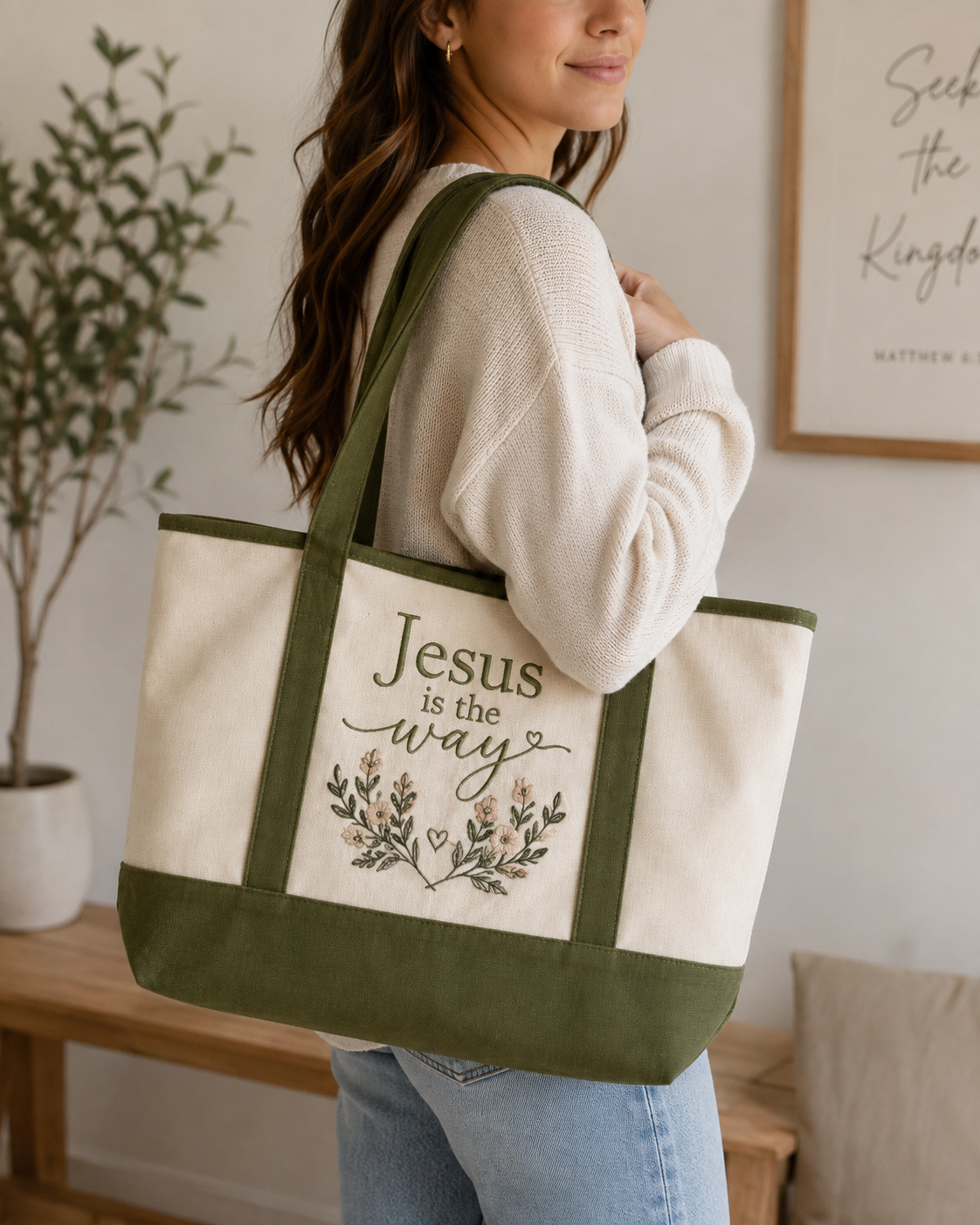 Jesus Is the Way™ Tote Bag