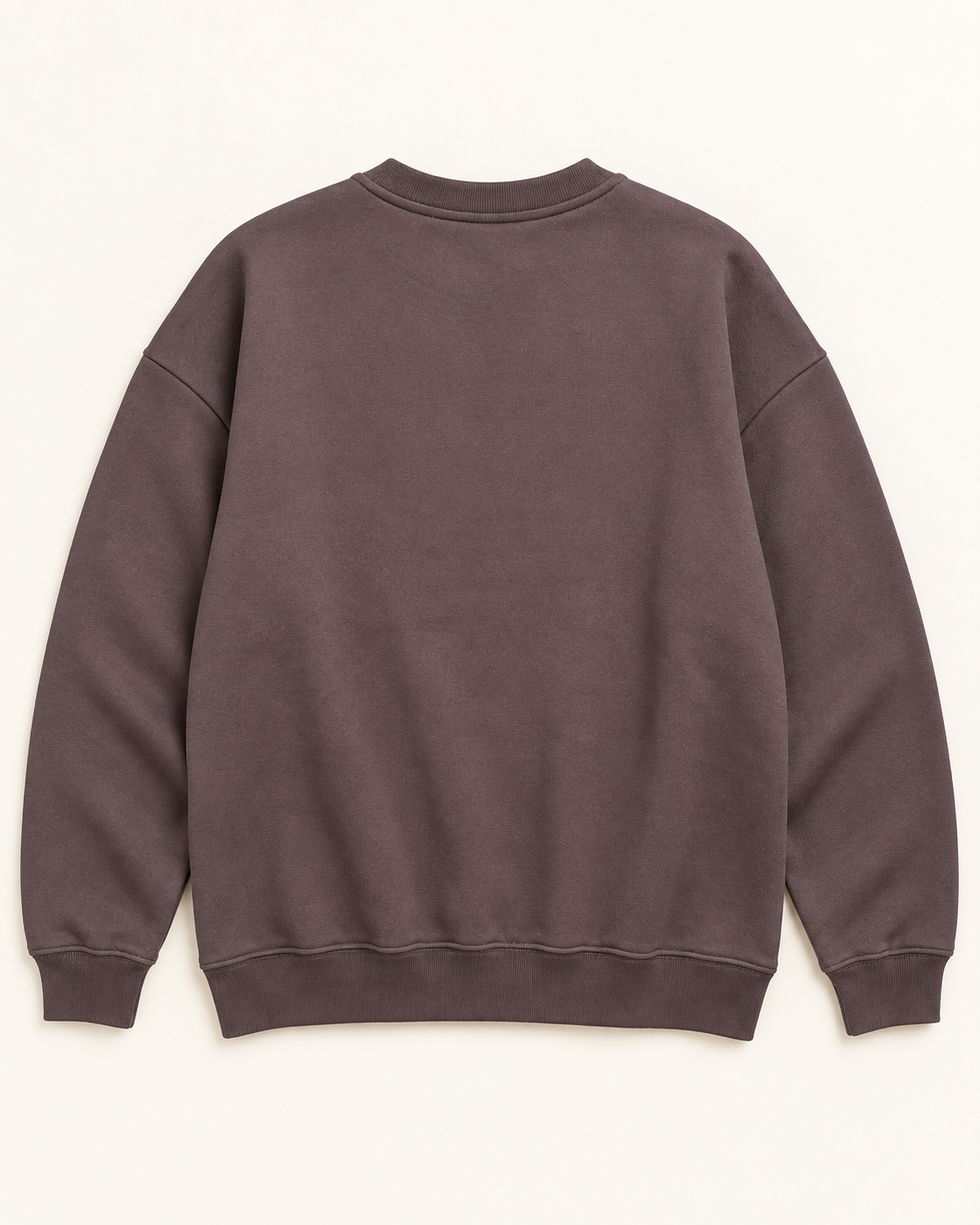 JESUS Polka Dot Crewneck Sweatshirt – Chocolate Brown