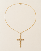 Twisted Cross Necklace