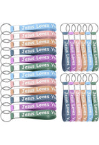 Jesus loves you keychain