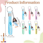 Faith Reminder Keychain with Jesus Charm