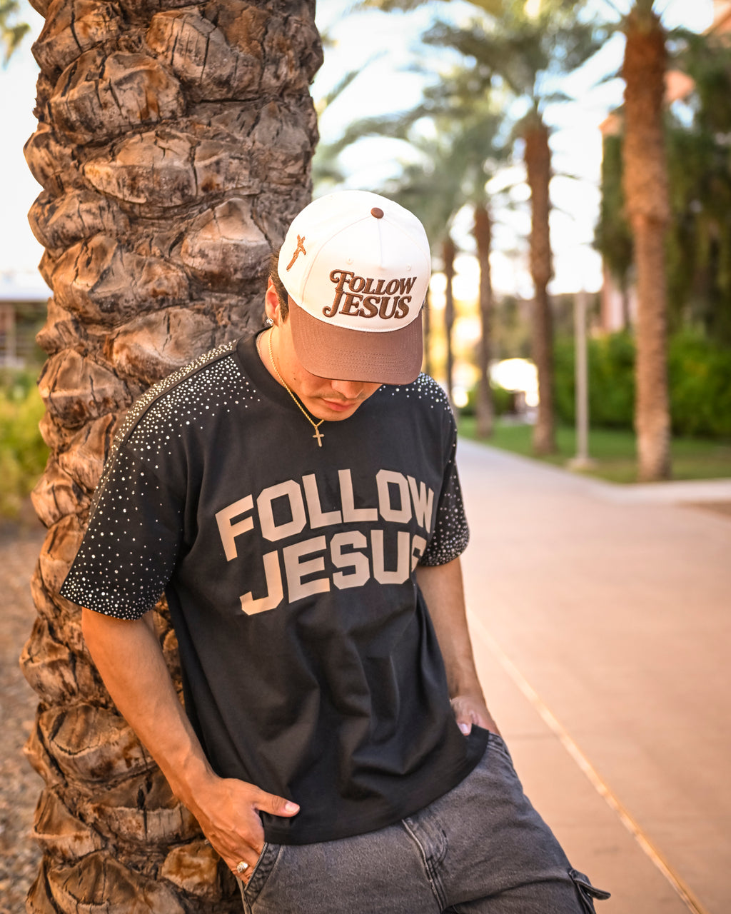 Follow Jesus Premium Snapback